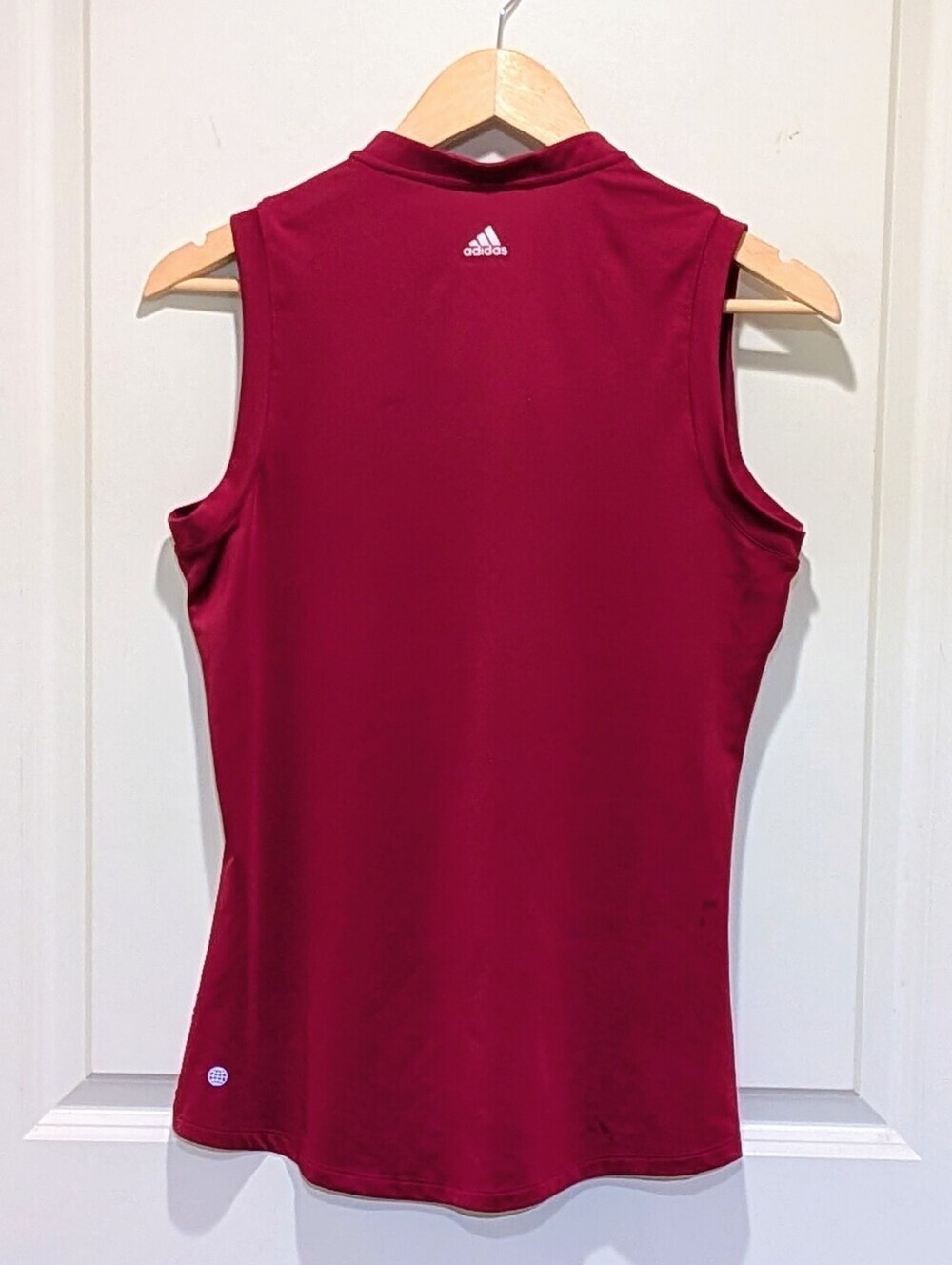 GUC Adidas S Sport Performance Gradient Sleeveless Polo Shirt - Picture 5 of 7